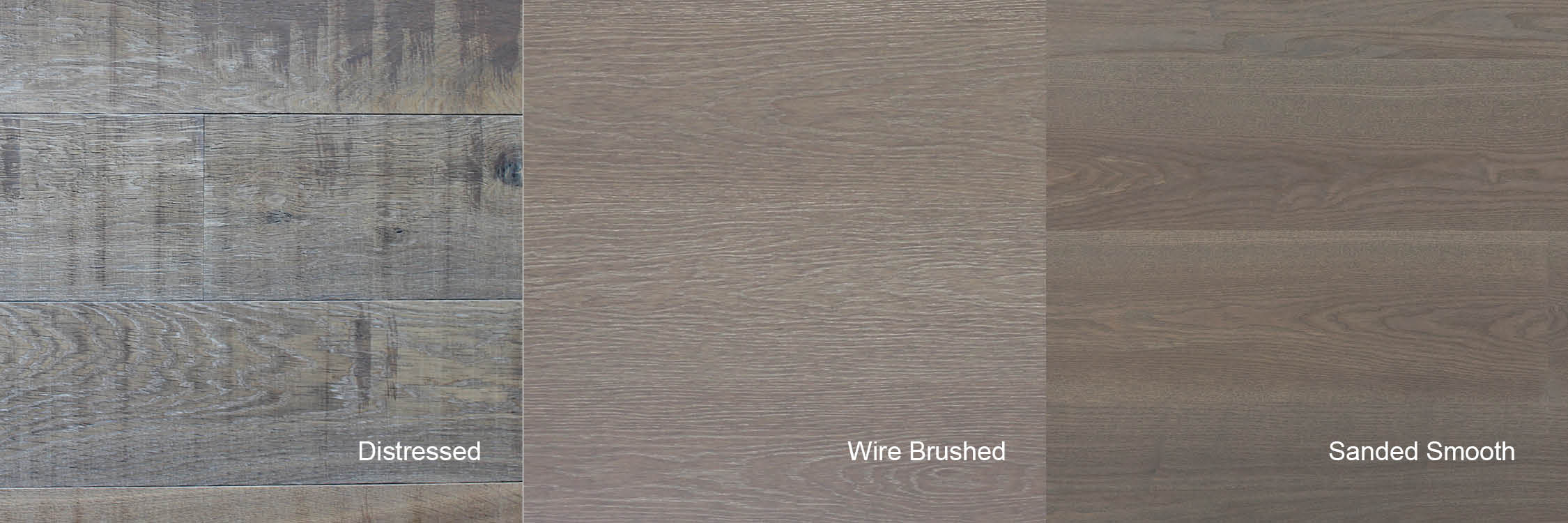 popular textures for white oak hardwood flooring